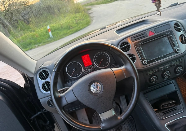 Volkswagen Tiguan cena 34500 przebieg: 330000, rok produkcji 2008 z Kisielice małe 529